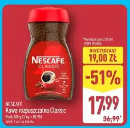 ALDI NESCAFÉ oferta