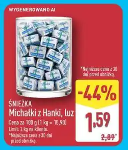 ALDI Śnieżka oferta