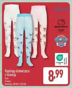 ALDI Rajstopy dziewczęce z licencją oferta