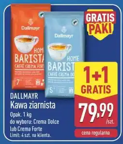 ALDI DALLMAYR Kawa ziarnista oferta