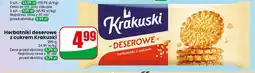 Dino Herbatniki deserowe z cukrem Krakuski oferta