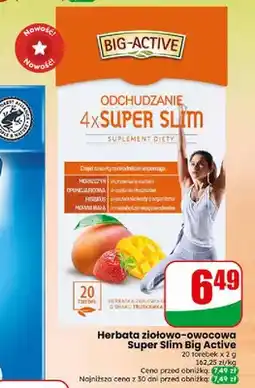 Dino Herbata ziołowo-owocowa Super Slim Big-Active oferta