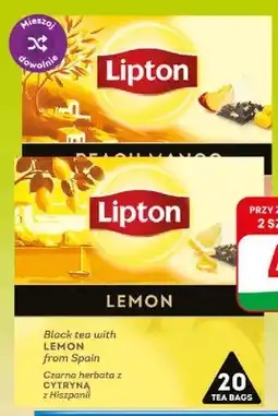 Dino Herbata czarna aromatyzowana Lipton Lemon oferta