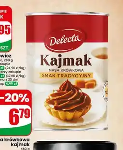 Dino Masa krówkowa kajmak Delecta oferta
