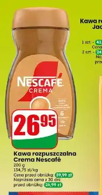 Dino Kawa rozpuszczalna Crema Nescafé oferta