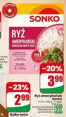 Dino Ryż amerykański Sonko 4-pak oferta