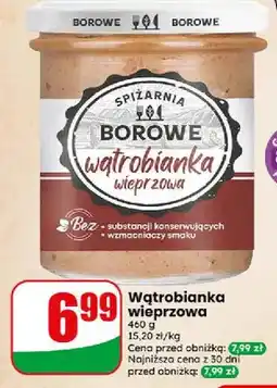 Dino Wątrobianka wieprzowa Spiżarnia Borowe oferta