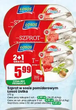 Dino Szprot w sosie pomidorowym Łosoś Ustka oferta