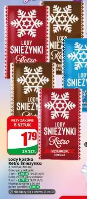 Dino Lody kostka Retro Śnieżynka oferta