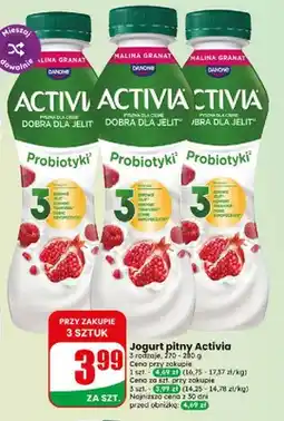 Dino Jogurt pitny Activia oferta