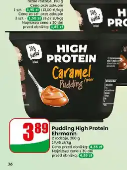 Dino Pudding High Protein Caramel Ehrmann oferta