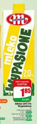 Dino Mleko UHT Wypasione Mlekovita 2% oferta