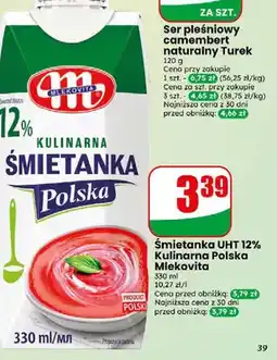 Dino Śmietanka UHT Kulinarna Polska Mlekovita 12% oferta