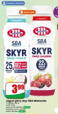 Dino Jogurt pitny skyr SBA kokos-wanilia Mlekovita oferta
