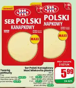 Dino Ser Polski Kanapkowy Maxi w plastrach Mlekovita oferta