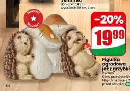 Dino Figurka ogrodowa jeż z grzybkiem oferta