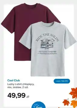 Smyk Luźny t-shirt chłopięcy 2-pak Cool Club oferta