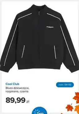 Smyk Bluza dziewczęca rozpinana czarna Cool Club oferta