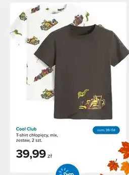 Smyk T-shirt chłopięcy 2-pak Cool Club oferta