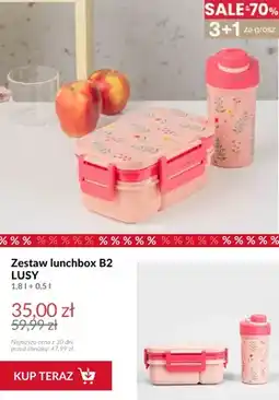 Homla Zestaw lunchbox B2 Lusy 1,8 l + 0,5 oferta