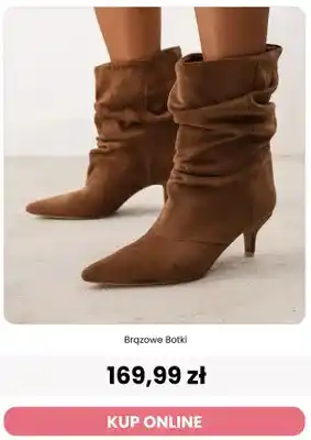 Brązowe botki Renee