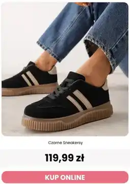 Renee Czarne sneakersy Reneé oferta