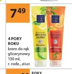 Drogerie Laboo Krem do rąk glicerynowy wygładzający 4 Pory Roku oferta