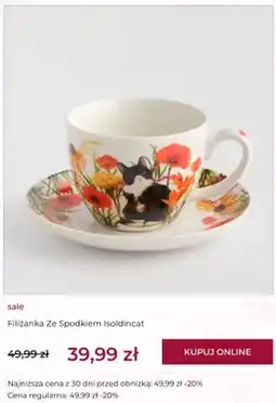Home&You Filiżanka ze spodkiem Isoldincat home & you oferta