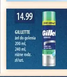 Drogerie Laboo Żel do golenia Gillette oferta