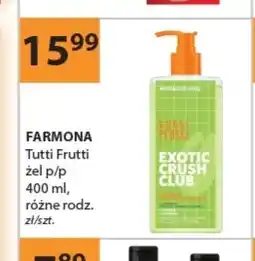 Drogerie Laboo Żel pod prysznic Farmona Tutti Frutti oferta
