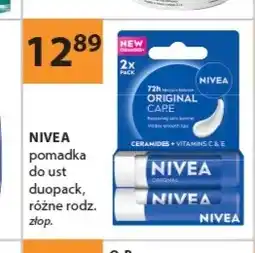 Drogerie Laboo Pomadka do ust Nivea 2-pak oferta