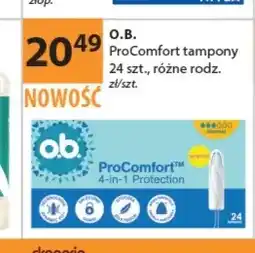 Drogerie Laboo Tampony ProComfort o.b oferta