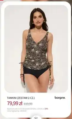 Tankini zestaw 2-cz. Bonprix