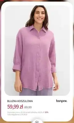 BonPrix Bluzka koszulowa Bonprix oferta