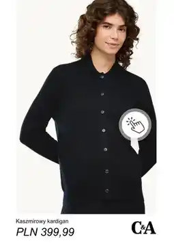 C&A Kaszmirowy kardigan C & A oferta