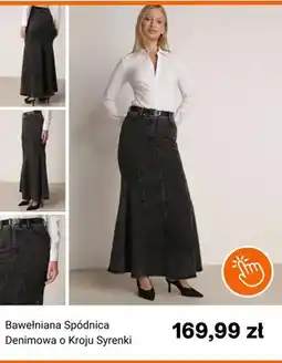 Born2be Bawełniana spódnica denimowa o kroju syrenki Born2be oferta