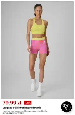 4F Legginsy krótkie treningowe damskie 4F oferta