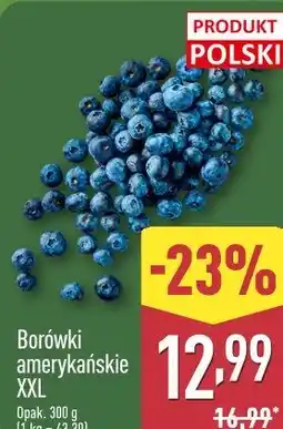 ALDI Borówki amerykańskie XXL oferta