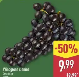 ALDI Winogrona ciemne oferta