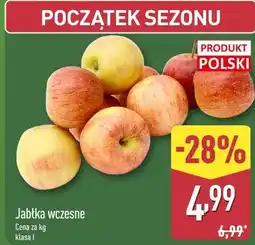 ALDI Jabłka wczesne oferta