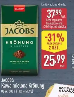 ALDI Kawa mielona Krönung oferta
