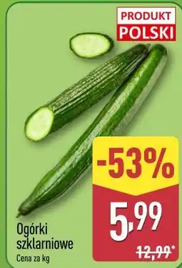 ALDI Ogórki szklarniowe oferta