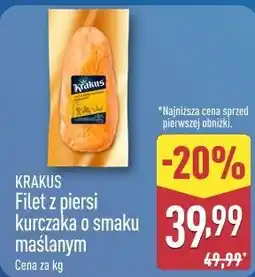 ALDI Krakus Filet z piersi kurczaka o smaku maślanym oferta
