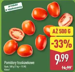 ALDI Pomidory truskawkowe oferta