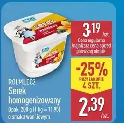 ALDI Rolmlecz Serek homogenizowany oferta