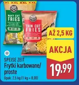ALDI SPEISE ZEIT Frytki karbowane/proste oferta