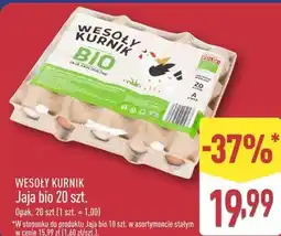 ALDI Wesoły Kurnik Jaja bio 20 szt oferta