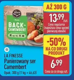 ALDI LA FINESSE Panierowany ser Camembert oferta