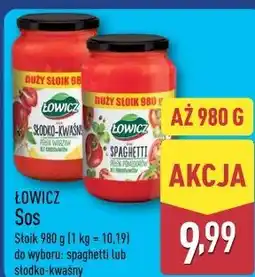 ALDI Łowicz Sos spaghetti lub słodko-kwaśny oferta