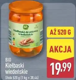 ALDI Kiełbaski wiedeńskie BIO oferta